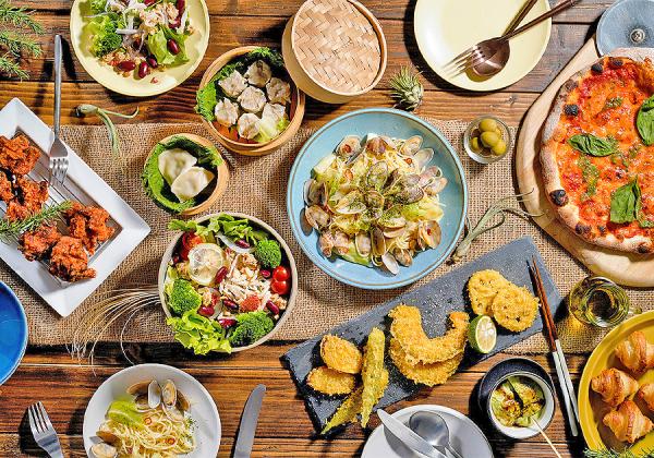 ¥¤¥¿¥ê¥¢¥ó¤«¤éÏ¿©¡¢¥¨¥¹¥Ë¥Ã¥¯¡¢Ãæ²Ú¤Ë¥¹¥¤¡¼¥Ä¤Þ¤Ç100¼ïÎà°Ê¾å¤ÎÎÁÍý¤¬°ìÅ٤˴®Ç½¤Ç¤¤ë¡Ú¥ï¡¼¥ë¥É¥Ó¥å¥Ã¥Õ¥§¡Û¡Ê¢¨ÎÁÍý¥¤¥á¡¼¥¸ / ¥Ð¥¤¥¥ó¥°¤ÎÎÁÍýÆâÍÆ¤Ï½ÐȯÆüµÚ¤Ó»ÅÆþ¤ì¾õ¶·¤Ë¤è¤êÊѹ¹¤Ë¤Ê¤ë¾ì¹ç¤¬¤¢¤ê¤Þ¤¹¡Ë