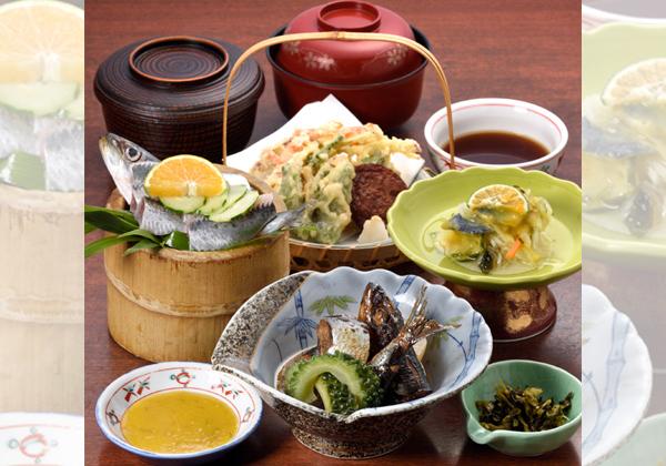 いわしの美味しさを心ゆくまで堪能できるご昼食!